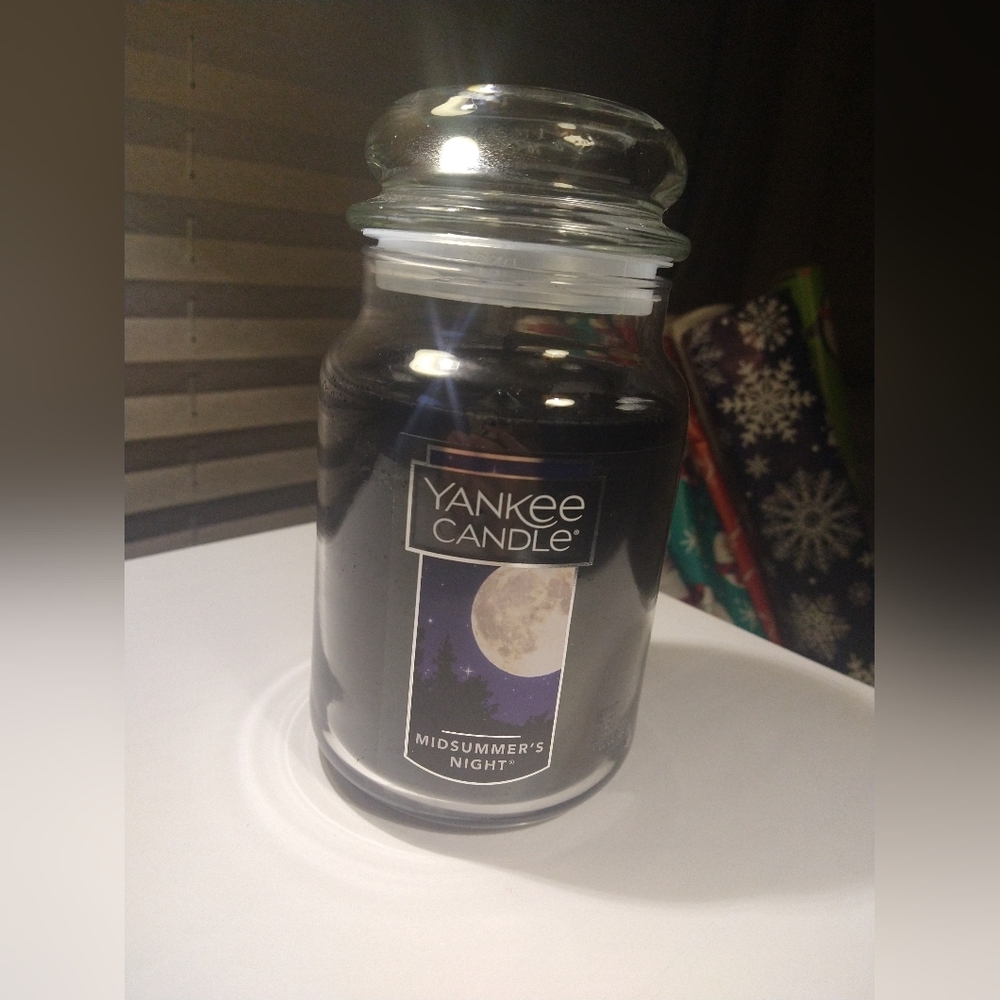 Yankee Candle Midsummer's Night Jar Brand New